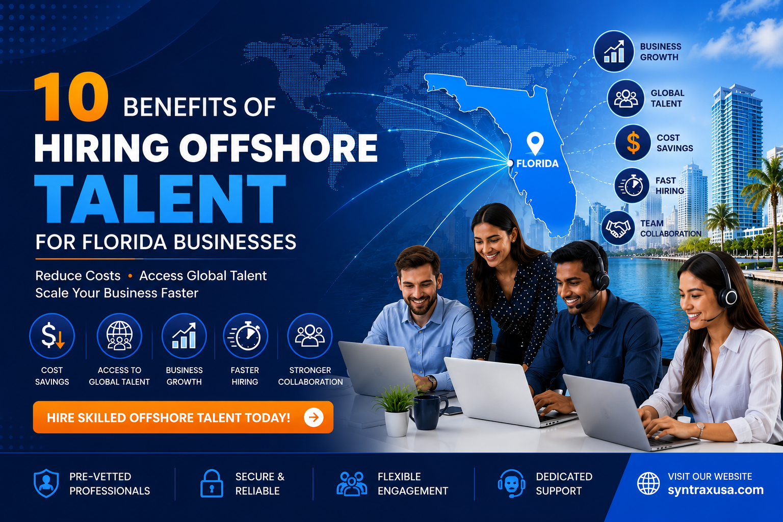 Hiring Offshore Talent for Florida Businesses