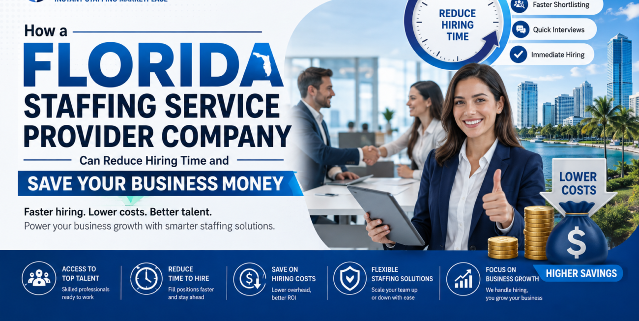 How a Florida Staffing Service Provider Company Can Reduce Hiring Time and Save Your Business Money